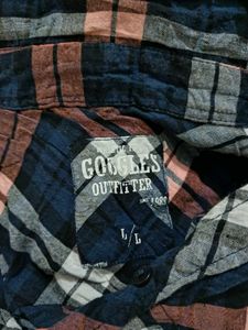 Checked Flannel Shirt for women