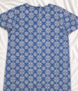 𓂃۶ৎ crimsoune club femme blue kurti💙🤍