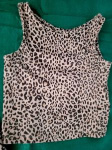Leopard Print Tank Top &amp; Pants Set