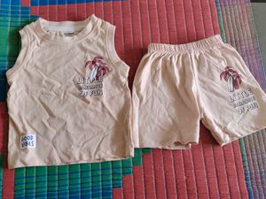 Cotton dress for baby boy