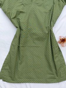Corset back puff sleeve kurti🍃🫶