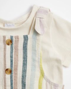 unisex Linen Blend Romper