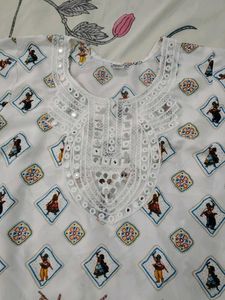 Vibrant Ethnic Print Kurta
