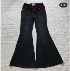 Vintage Black Flare Jeans