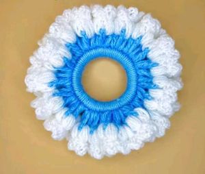 Handmade Crochet Sunflower scrunchies🌻