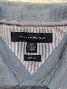 Tommy Hilfiger Men's Blue Polo T-Shirt