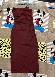 Chic One-Shoulder Ruched Dress