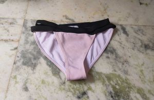 Pink & Black Bikini Bottom