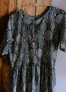 Stylish Printed Maxi Dress