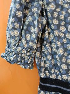 beautiful Floral Print Midi Dress
