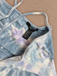 Tie Dye Spaghetti Strap Bodysuit