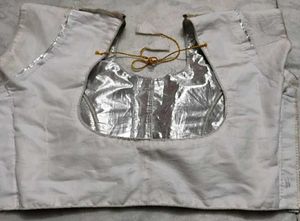 silver wedding wear Blouse