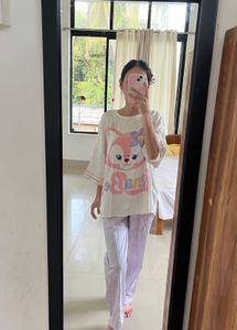 Cute Bunny Pajama Set
