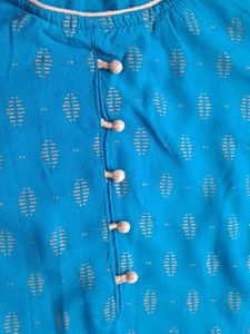 Sea green dailywear kurta
