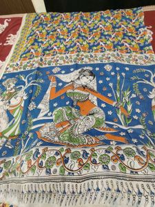 cotton kalamkari saree