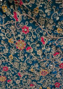 New designer embroidered top with palazzo sharara