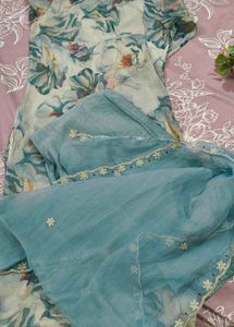 😍😍Floral Kurta Set with Dupatta