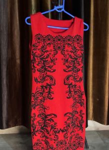 Red Midi Dress