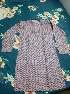 Printed Cotton Men's Kurta 36