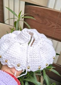 Handmade Crochet krishna ji Dress