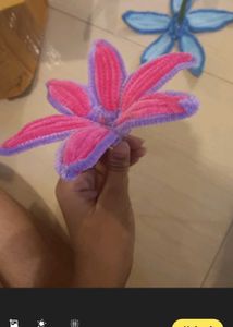 Pipe Cleaner Flowers Craft Lot