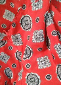 ALFRED DUNNER SHIRT/BLOUSE With Shoulders Pads