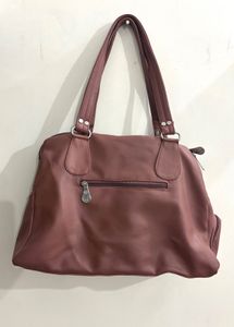 Stylish Rose Pink Shoulder Bag