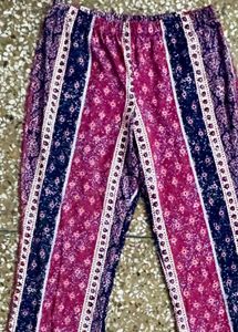 Pinteresty Boho Print Flare Pants