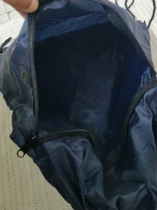 Chaparral Navy Drawstring Bag