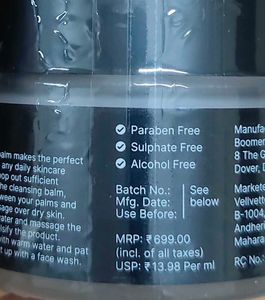 Quench Dirt Dissolving Cleansing Balm