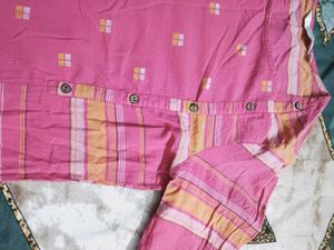 Pink Printed Kurta