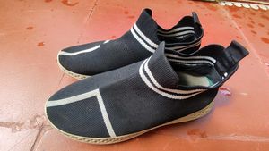 Comfortable Black Slip-On Sneakers