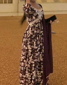 Floral Print Maxi Dress