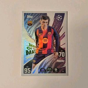 PRICE DROP ALERT 🚨 🏆Topps Pedri "Man of the Matc