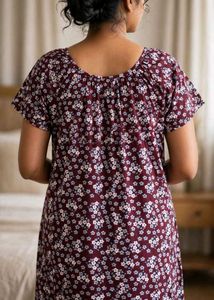 Floral Print Nightgown