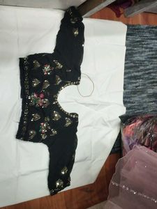 Elegant Embroidered Lehenga Skirt