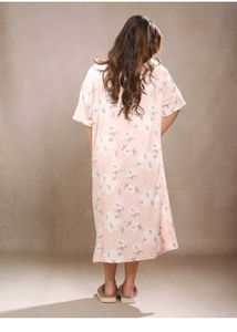 Comfortable Floral Nightgown