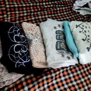 6 Cozy Long Sleeve Tops combo  for Women