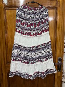 🌸Boho Tiered Maxi Skirt