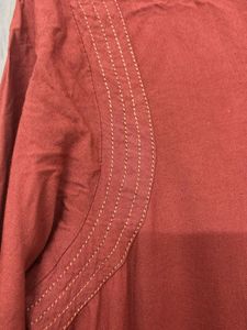 Red Cotton Kurta for small &amp; medium