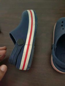 Navy Blue Kids Clogs