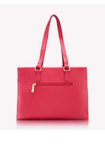 carpese Chic Red Tote Handbag
