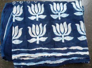 Boho Blue Print Top