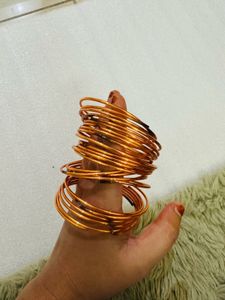 Set of Copper traditional bihari bangles