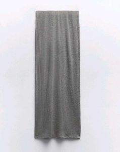 Grey Maxi Skirt