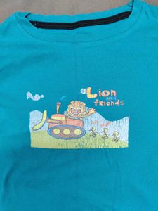 Kidi Wav Pack Of 3 Placement Animal Printed T Shir