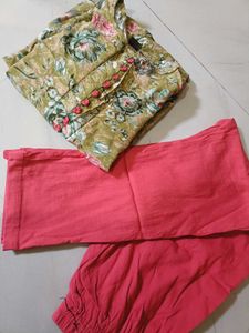 Combo Embroidered Kurta Set with Dupatta