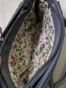 Stylish Grey Handbag