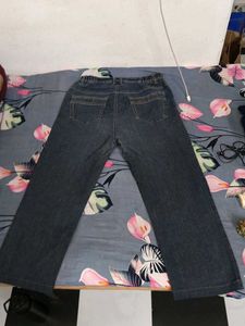 Dark Wash Relaxed Fit Jeans/ mom jeans /
