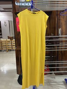 Bright Yellow Maxi Dress